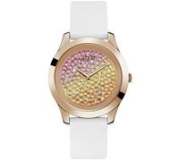 Guess Damen Analog Uhr Crush mit Silikonband