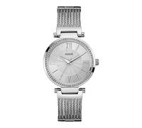 Guess Damen Analog Uhr Soho mit Edelstahl Armband