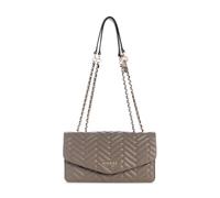 GUESS Damen Anning Convertible Crossbody Flap Umhängetasche, Dark Taupe