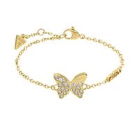 GUESS - Damen Armband aus Edelstahl, CHRYSALIS - Armband - Stahl - Gelbgold legiert - 19 cm - Nickelfrei