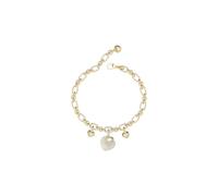 Guess Damen-Armband Crazy in Love, goldfarben, Talla única, Edelstahl, Kein Edelstein