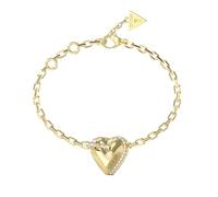 GUESS Damen-Armband Herz Goldfarben JUBB06074JWYGS