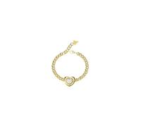 GUESS Damen-Armband Herz Pave Goldfarben S JUBB05456JWYGS