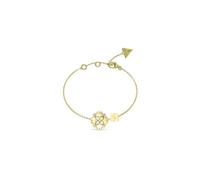 GUESS Damen-Armband Leaf Goldfarben S JUBB05503JWYGS