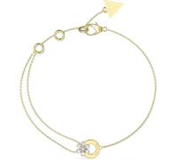 GUESS Goldene Lily-Armband aus Edelstahl