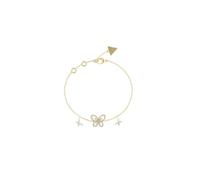 GUESS Damen-Armband Lily Schmetterling Goldfarben S JUBB05113JWYGS
