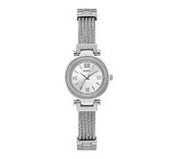 Guess Damen Analog Quarz Uhr mit Edelstahl Armband W0647L6