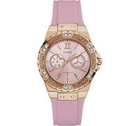 Guess Damen Armbanduhr Analog Quarz Silikon W1053L3