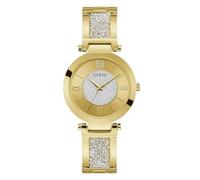 Guess Damen Analog Quarz Uhr mit Edelstahl Armband W0647L6