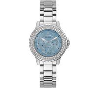 Guess Damen Armbanduhr Crown Jewel 36 mm Strasssteine auf dem Gehäuse Armband Ed...