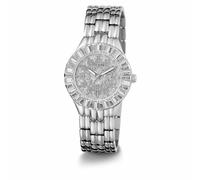 Guess Damen Armbanduhr Firework Kristallsteine silber 34 mm GW0602L1