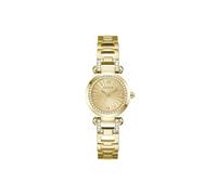 Guess Damen Armbanduhr GB Ginger GW0869L4 – goldfarben, Edelstahl, Zirkonia, 30 mm
