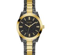 Guess Gilded Watch Schwarz,Golden (Herstellerartikelnummer: GW0303L1-Gold-OS)
