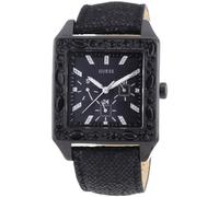 Guess Damen-Armbanduhr GLITZED Ice Analog Quarz Leder W0049L2