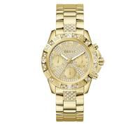Multifunktionsuhr GUESS "MAJESTY" Armbanduhren goldfarben (gelbgoldfarben) Damen (34893355-0) gelbgoldfarben