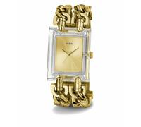 Quarzuhr GUESS "MOD HEAVY METAL" Armbanduhren goldfarben Damen Quarzuhren Armbanduhr, Damenuhr (63173904-0) goldfarben