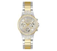 Guess Damen Uhr Armbanduhr Multifunktion MOONLIGHT GW0320L7 Edelstahl bicolor