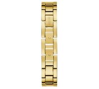 Quarzuhr GUESS "SERENA", gold (goldfarben), Armbanduhren, Damen, Armbanduhr, Damenuhr, Edelstahlarmband, ideal auch als Geschenk (97030932-0) goldfarben