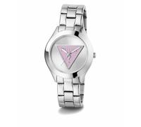 Guess Damen Armbanduhr TRI PLAQUE silber 34 mm GW0675L1