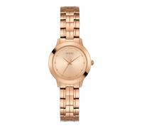 Guess Damen Analog Quarz Uhr mit Edelstahl Armband W0647L6