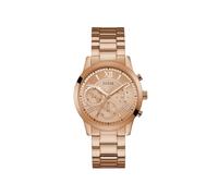 Guess Damen Analog Quarz Uhr mit Edelstahl Armband W1070L3