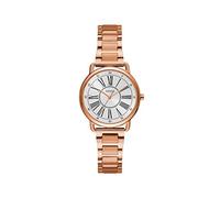Guess Damenuhr Jackie W1148L3 34 mm Roségold Edelstahlarmband Römische Ziffern