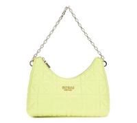 GUESS Damen Assia Top Zip Shoulder Bag Reißverschluss Oben, Schultertasche, Chartreuse