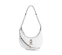 GUESS Damen Bessey Hobo Shoulder Bag Schulter, Weiss/opulenter Garten