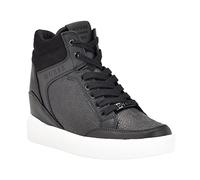 GUESS Damen Blairin Sneaker, Schwarzes Logo, 35 EU