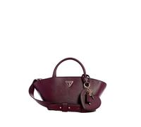 GUESS Damen Bolena Mini Satchel Ranzen, Wein