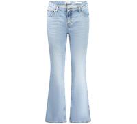 GUESS JEANS GUESS Damen Bootcut Jeans Used-Look mit Logo-Det - Größe: 26L32