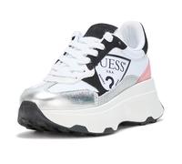 GUESS Damen Calebb Sneaker, Silber/Pink Multi 099, 37 EU