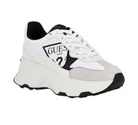 GUESS Damen Calebb Sneaker, Weiß/Schwarz 144, 39 EU
