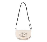 GUESS Calebra Mini Convertible Xbody Flap Bag Creme White