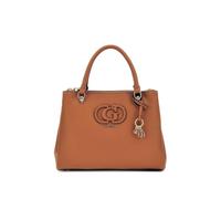 GUESS Calebra Hobo Status Satchel Bag Cognac