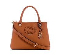 Guess Schultertasche Calebra Hobo Satchel Damen 30,5 cm Cognac