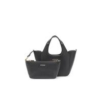 Guess Handtasche Calista Mini 2in1 Lederimitat Schwarz Damen