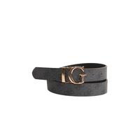 Guess Gürtel Calista mit Wendefunktion Bundweite 95 CM Coal Logo