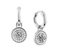 Guess Damen-Creolen Edelstahl One Size Silber 32024309