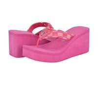 GUESS Damen Demmey Sandale, Fuchsia Pink 650, 39.5 EU
