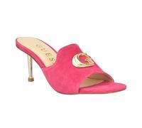 GUESS Damen Druckknöpfe Sandale mit Absatz, Rosa 660, 38.5 EU