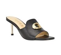 GUESS Damen Druckknöpfe Sandale mit Absatz, Schwarz 001, 37 EU