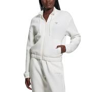 Guess Damen Sweatshirt Eco Cecilia Scuba Zip Ozean-Salz M