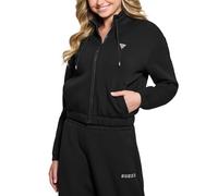 GUESS Cecilia Scuba Zip Sweatshirt für Damen, Schwarz (Jet Black), M