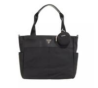 GUESS Damen Eco Gemma Reisetasche, Tragetasche, Schwarz