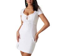 Guess Isabeau Bows Kurzes Kleid (Herstellerartikelnummer: W5GK41-WH5L2-G011-M)