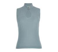 GUESS Damen Eco New Ärmelloses Guendalina Top mit Rundhalsausschnitt, Moosgrün, X-Klein