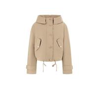 GUESS Damen Eco Nora Cropped Parka, Macadamia Nuts Multi, M