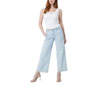 GUESS Damen Eco Zoya Crop-Jeans mit weitem Bein, Nuage Light, 24