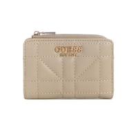 GUESS Damen Edita Zip Around Card Case Wallet, Light Taupe, Einheitsgröße